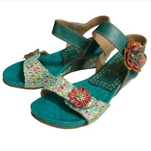 L’ARTISTE by SPRING STEP Laisis Quarter Strap Sandal Size 36.